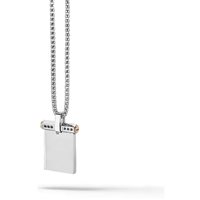 Necklace Comete Man Module in Steel Diamante 0.03 Ct UGL696 - UGL696